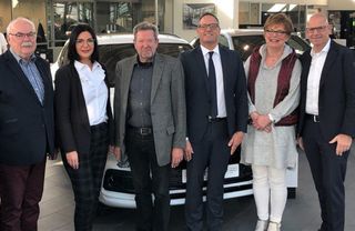 Foto: Pfarrer Paul-Heinrich Blätgen, Stefanie Feder, Gerd Baumjohann, Lars Schiedel, Marion Kleditzsch und Christoph Maaßen.