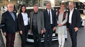 Foto: Pfarrer Paul-Heinrich Blätgen, Stefanie Feder, Gerd Baumjohann, Lars Schiedel, Marion Kleditzsch und Christoph Maaßen.